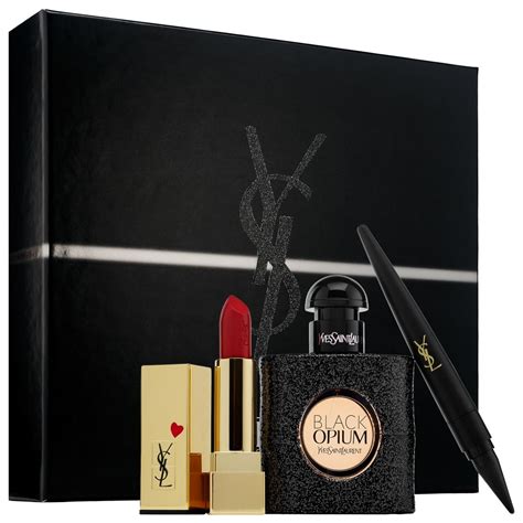 Yves Saint Laurent Black Opium Fragrance & Mascara Gift Set 